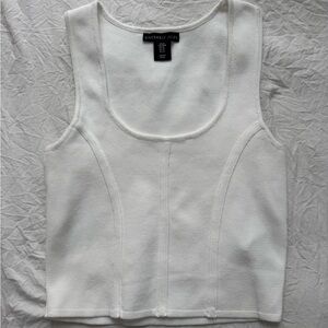 Sincerely Jules Classic White Tank Top